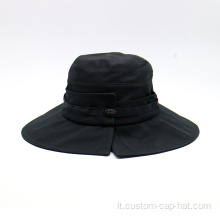 Estate 100% Polyester Sun Protection Cappello a secchio